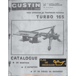 Gustin 165 Turbo Faucheuse