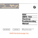 Bmw 735i 1984 Electrical Troubleshooting Manual