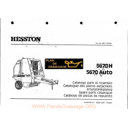 Hesston 5670 H Auto Baler