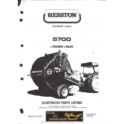 Hesston 5700 Round Baler