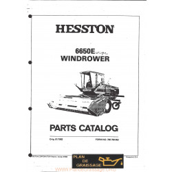 Hesston 6650 E Windrower