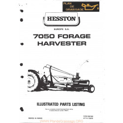 Hesston 7050 Forage Harvester