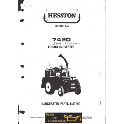 Hesston 7420 Forage Harvester