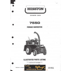 Hesston 7580 Forage Harvester