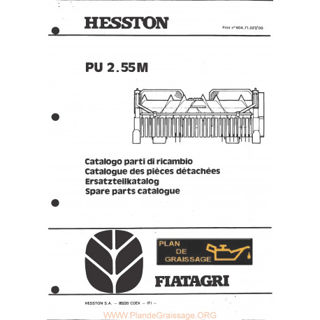 Hesston Pickup Pu 255 M