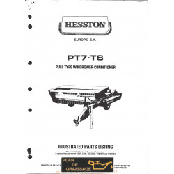 Hesston Pt7 Ts Pull Tpe Windrower Conditioner