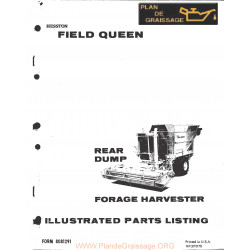 Hesston Rear Dump Forage Harvester