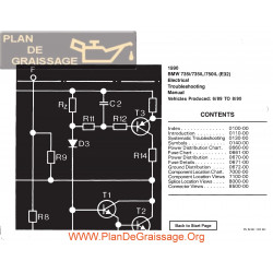 Bmw 735i 735il 750il 1990 Electrical Troubleshooting Manual