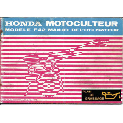 Honda F42 Manuel Motoculteurs