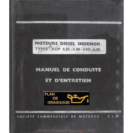 Indenor Xdp 485 488 490 688 Moteur