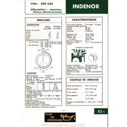 Indenor Xdp6 85 Moteur