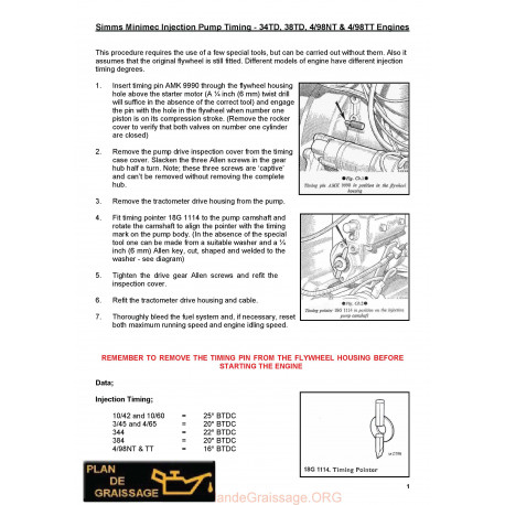 Jcb 34td 38td 98nt 98tt Engines