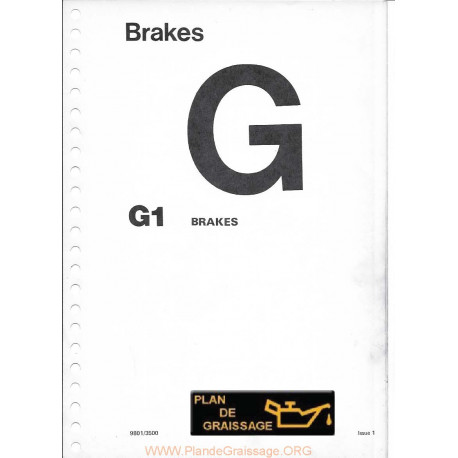 Jcb 3c 3d Brakes