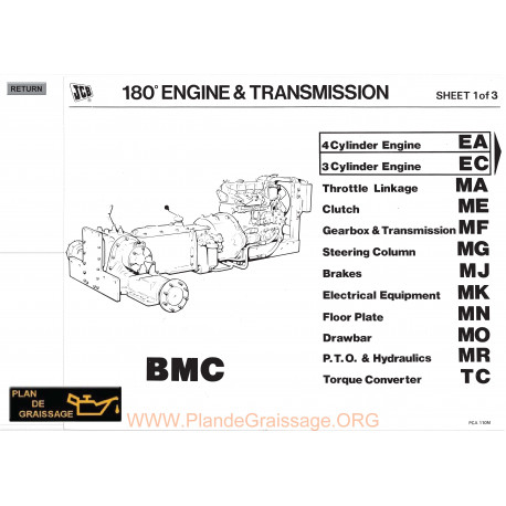 Jcb Moteur Transmission M124999