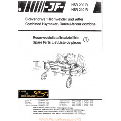 Jf Hrs 200 240 R Pieces Detachees