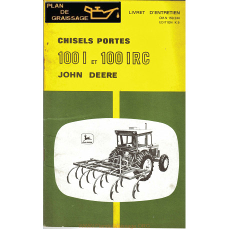 John Deere 100 Irc Chisels Portes
