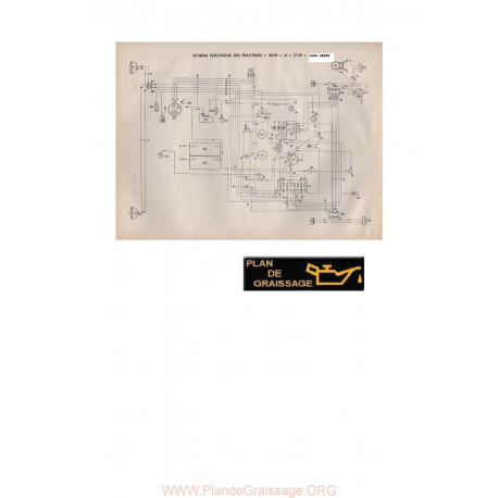 John Deere 2030 2130 Schema Electrique