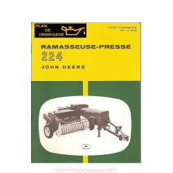 John Deere 224 T Ramasseuse