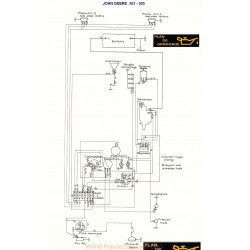 John Deere 303 505 Schema Electrique