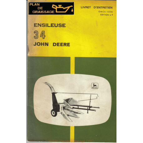 John Deere 34 Ensileuse Mod