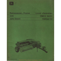 John Deere 346 C2 Ramasseuse