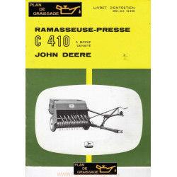 John Deere C 410 Ramasseuse Presse