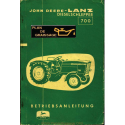 John Deere Lanz 700 Tracteur