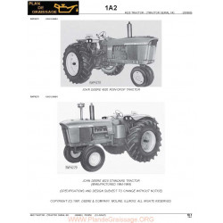 John Deere Pc0859 4020 Tracteur