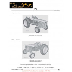 John Deere Pc0970 1020 Tracteur