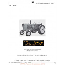 John Deere Pc1115 3020 Utility Tracteur