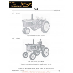 John Deere Pc1145 2520 Tracteur