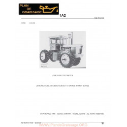 John Deere Pc1291 7520 Tracteur