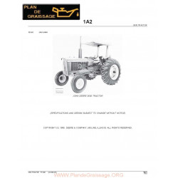 John Deere Pc1401 2630 Tracteur