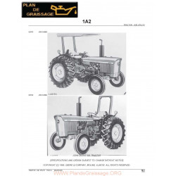 John Deere Pc4114 820 Utility Tracteur