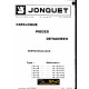 Jonquet Jdv1 Debroussailleur Pieces