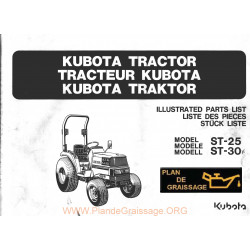 Kubota St 25 30 Tracteur