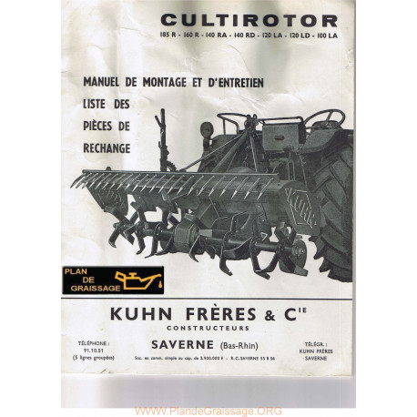 Kuhn 185 160 140 120 100 Cultirotor