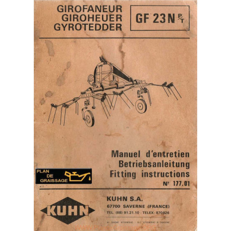 Kuhn Gf 23 N Girofaneur