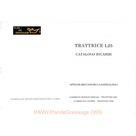 Landini L25 Tracteur