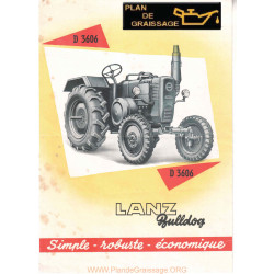 Lanz D3606 Tracteur