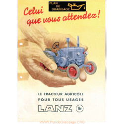 Lanz D5506 16cv Tracteur