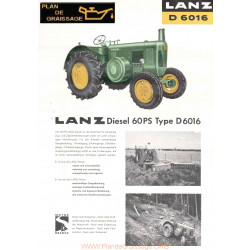 Lanz D6016 60ps Tracteur