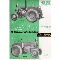 Lanz D9006 45ps Tracteur