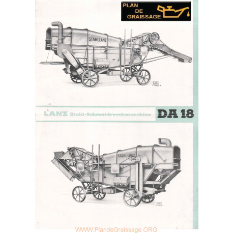 Lanz Da18 Batteuses