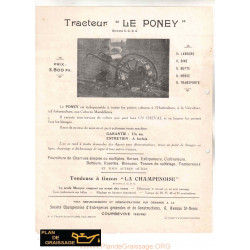 Le Poney Pub Motoculteurs