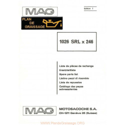 Mag 1026 Srlx 246 Moteur