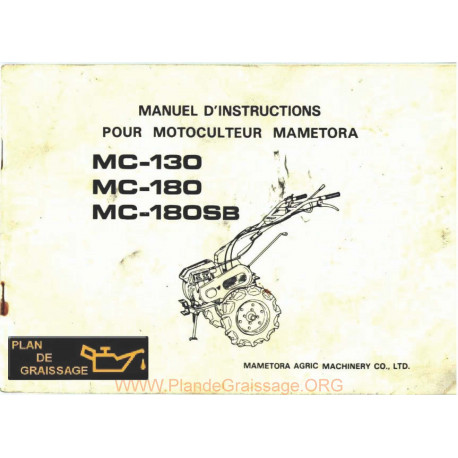 Mametora 130 180 Sb Motoculteurs