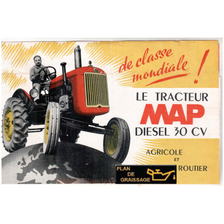 Map Dr3 30cv Tracteur