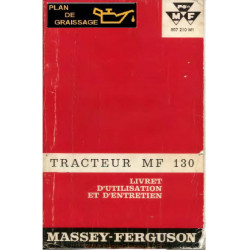 Massey Ferguson 130 Manuel Entretien