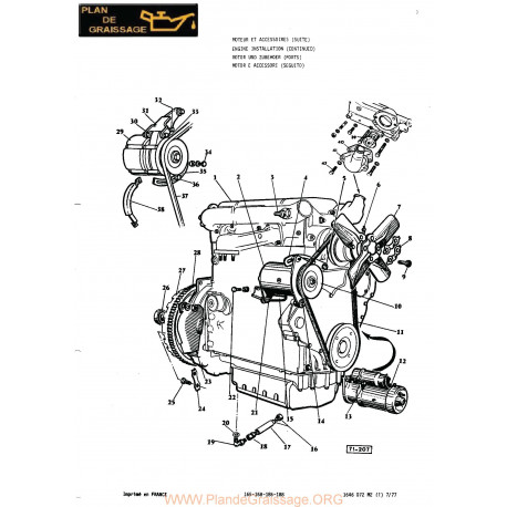 Massey Ferguson 165 168 185 188